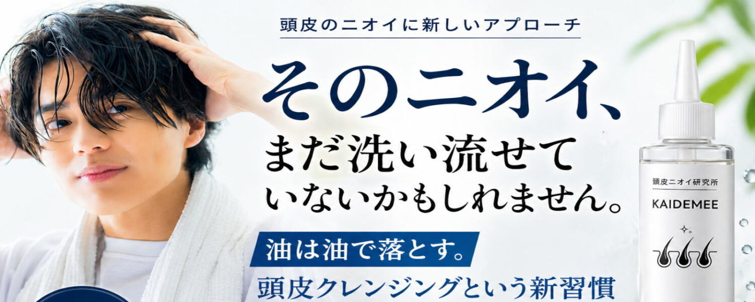 KAIDEMEE｜頭皮クレンジングオイル・頭皮ニオイ研究所